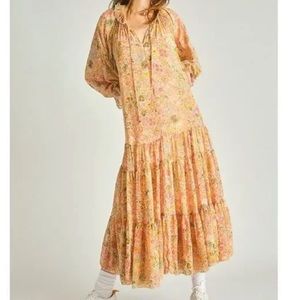 Free People NWT Feeling Groovy Maxi Dress